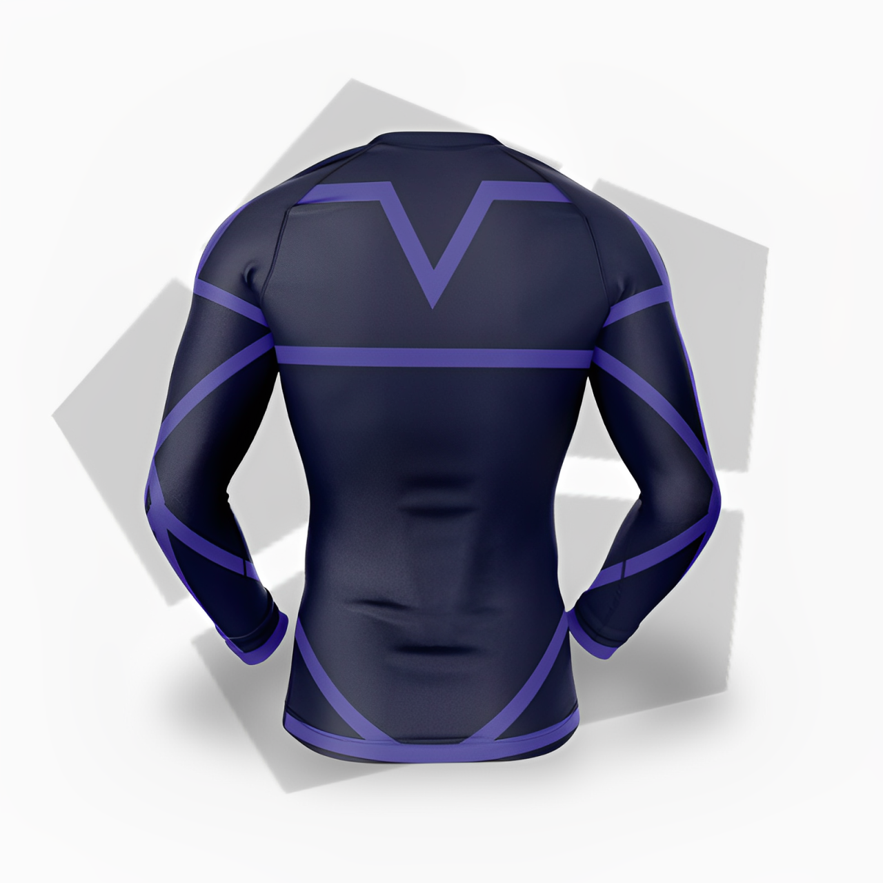 Compression manches longues de Blue Lock de dos