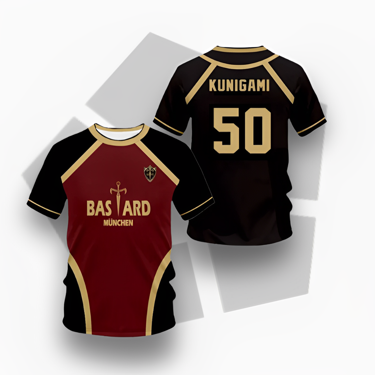 Maillot Blue Lock du Bastard München avec Kunigami Rensuke