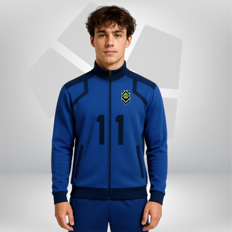 Survêtement de Match Blue Lock porté par un modèle