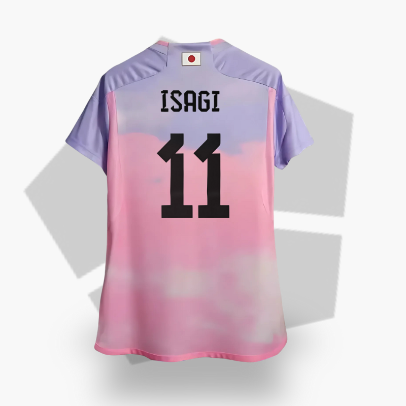 Maillot du Japon Rose Isagi Yoichi