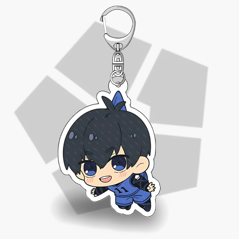 Porte clé Blue Lock d'Isagi Yoichi personnage principal de Blue Lock